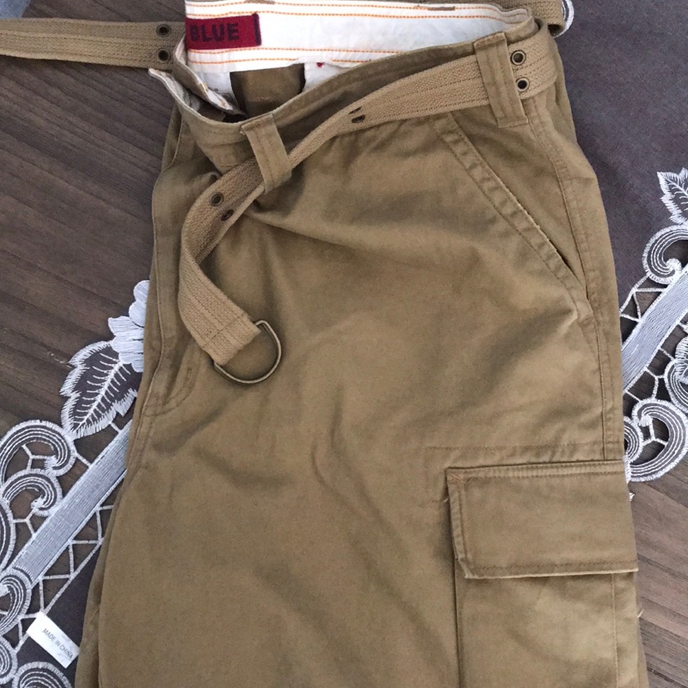 626 Blue Cargo Shorts